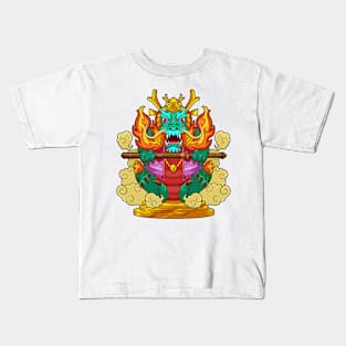 Dragon Chinese Zodiac Kids T-Shirt